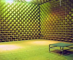 Anechoic Chamber, DTU - Denmark, © Baarnaud-Dessein
